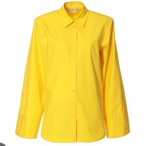 🌞💛✨ Aggi Selected “Sasha” Lemon Shirt – XS / Small ✨💛🌞